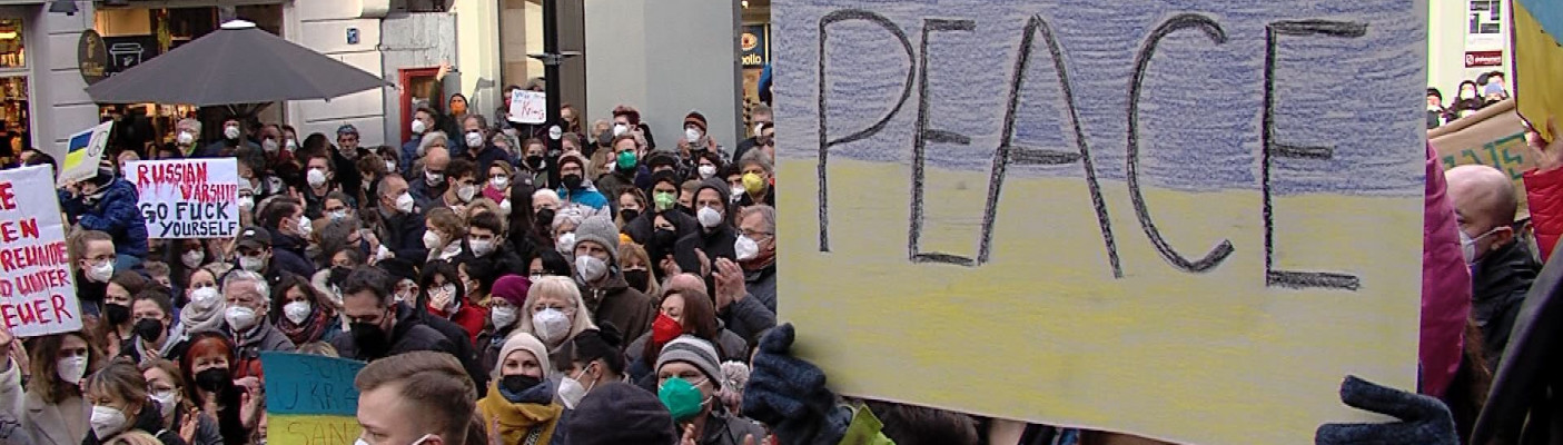 Friedenskundgebung Ukraine | Bildquelle: RTF.1