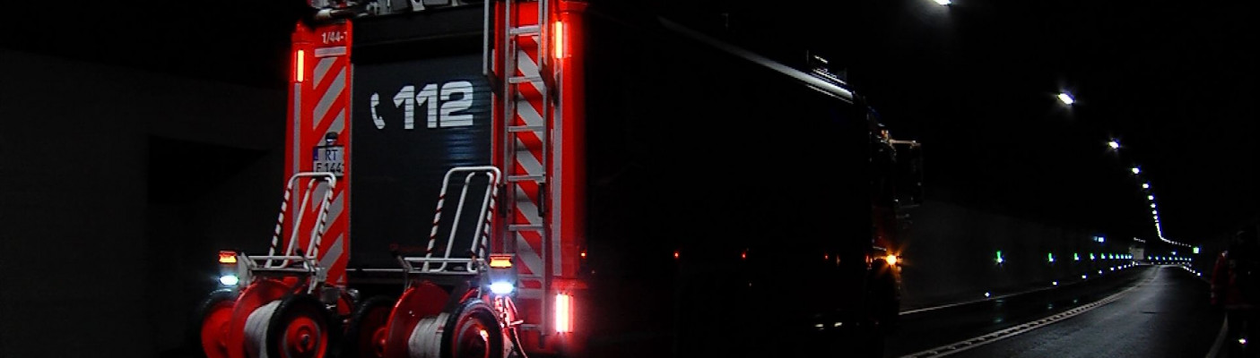 Einsatz&uuml;bung im Tunnel | Bildquelle: RTF.1