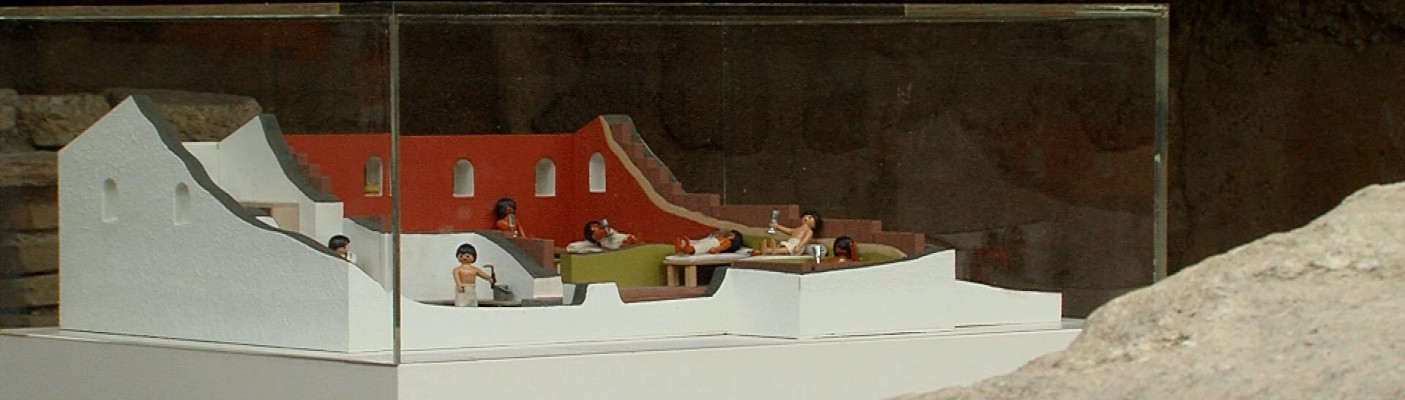 Modell römisches Bad Rottenburg | Bildquelle: RTF.1 Modell römisches Bad Rottenburg | Bildquelle: RTF.1