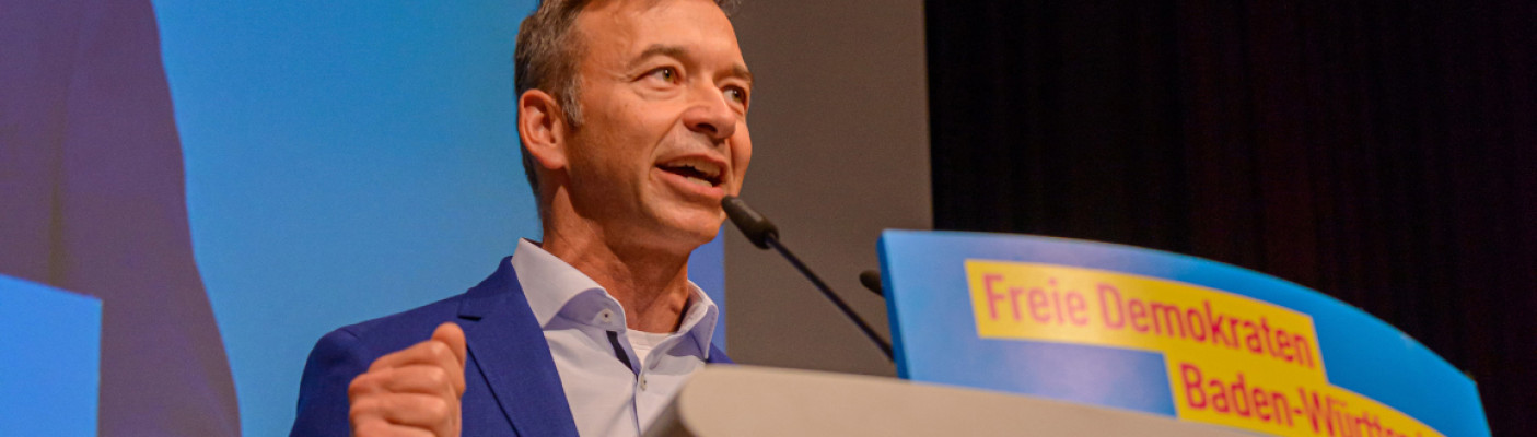 Pascal Kober auf dem Landesparteitag der FDP | Bildquelle: Pascal Kober
