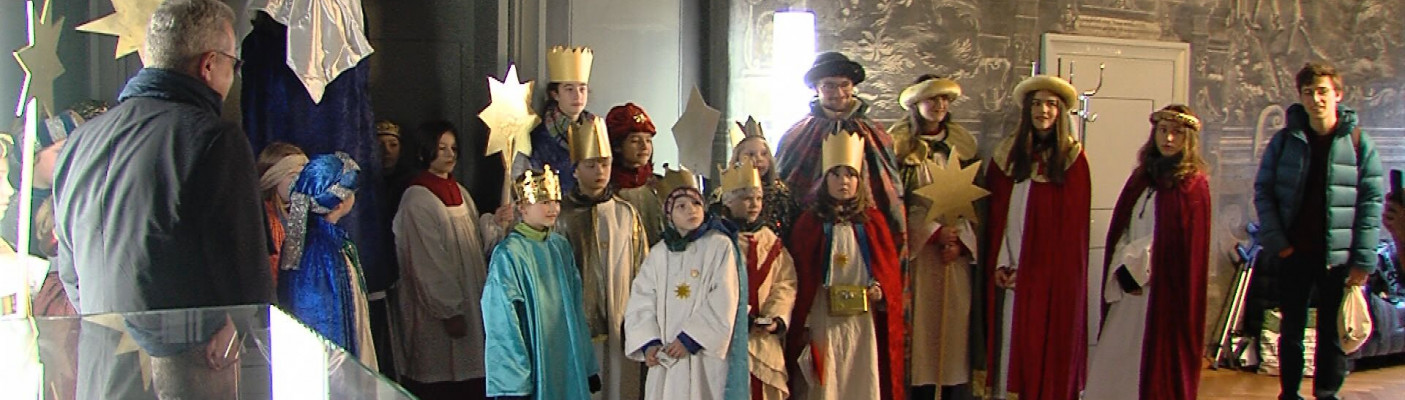 Sternsinger im Rathaus T&uuml;bingen | Bildquelle: RTF.1