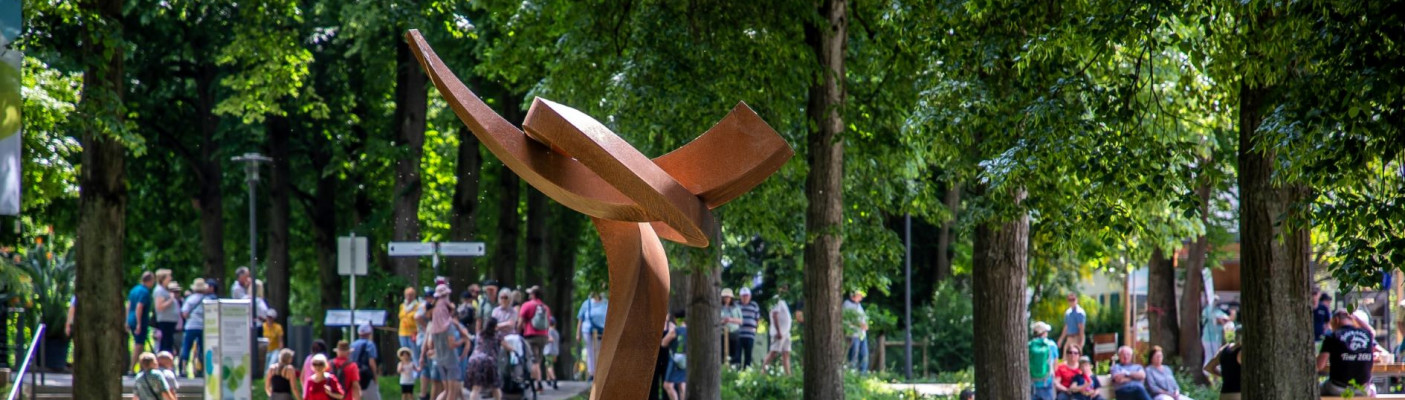 Keilkörper, Kunst auf der Gartenschau | Bildquelle: Stadt Balingen