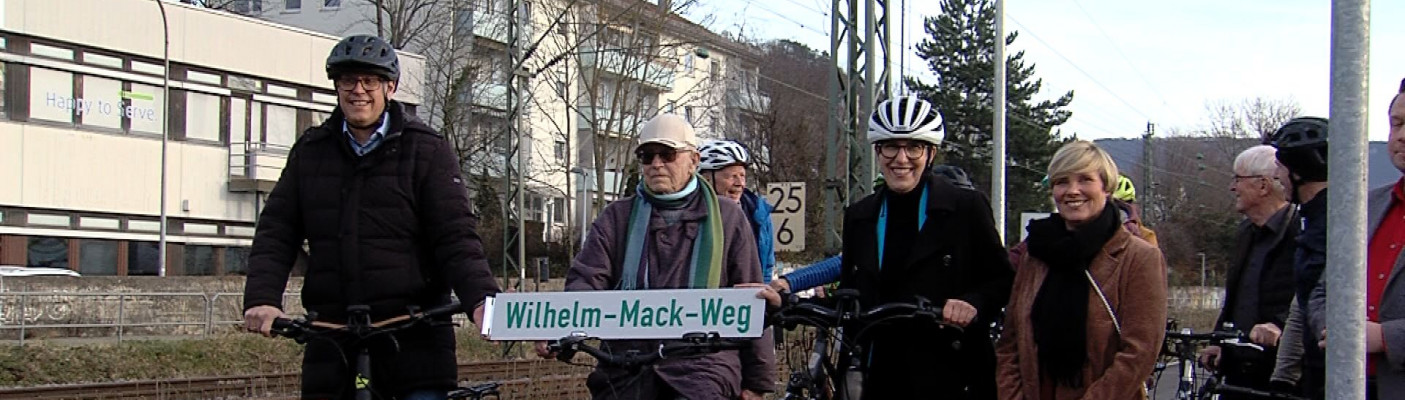 Einweihung Wilhelm-Mack-Weg Metzingen | Bildquelle: RTF.1