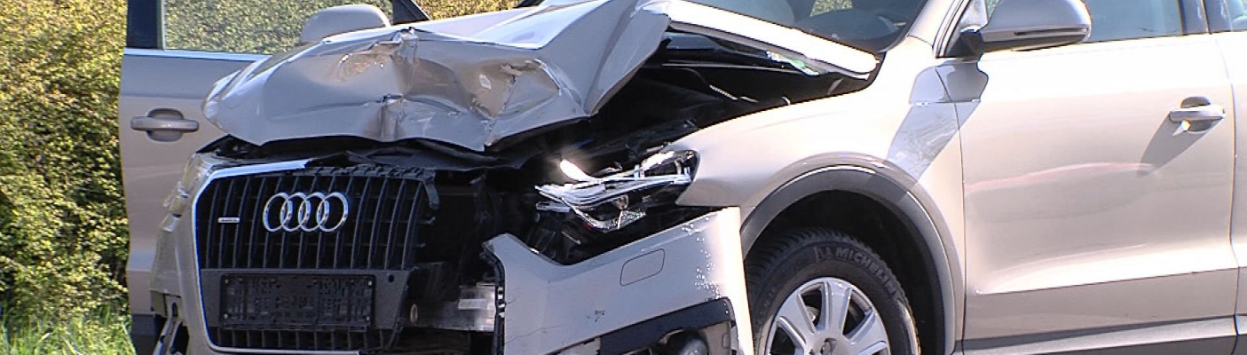 Der verunfallte PKW | Bildquelle: RTF.1