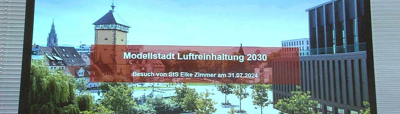 Luftreinhaltung in Reutlingen | Bildquelle: RTF.1, Stadt Reutlingen