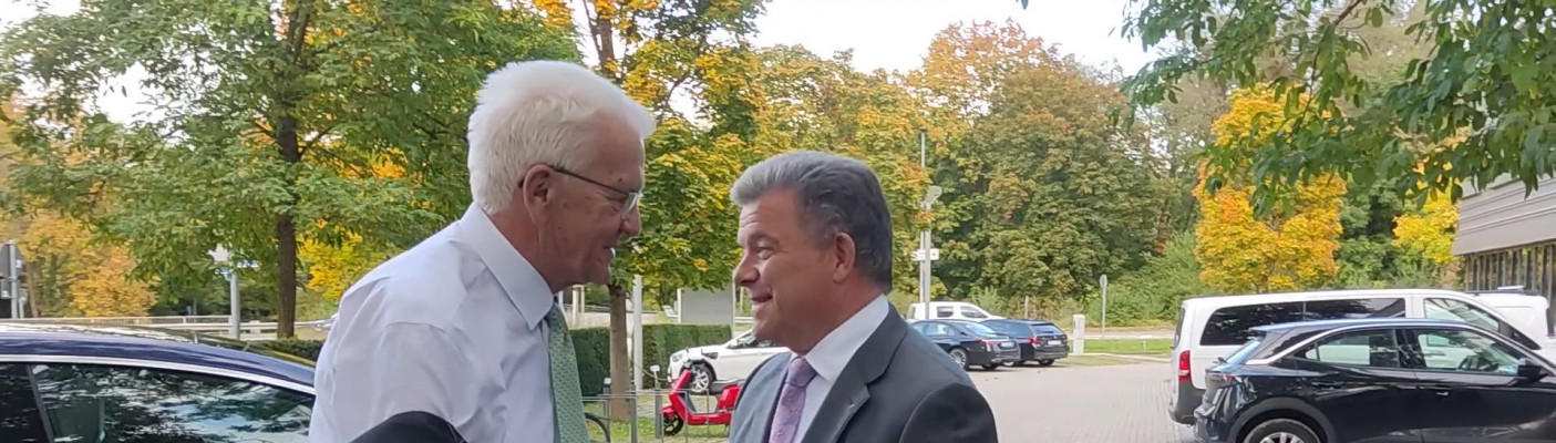 Winfried Kretschmann zu Besuch bei Erbe | Bildquelle: RTF.1