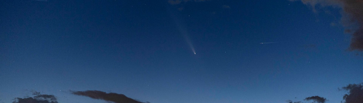 Komet über Metzingen | Bildquelle: Julia Schellig