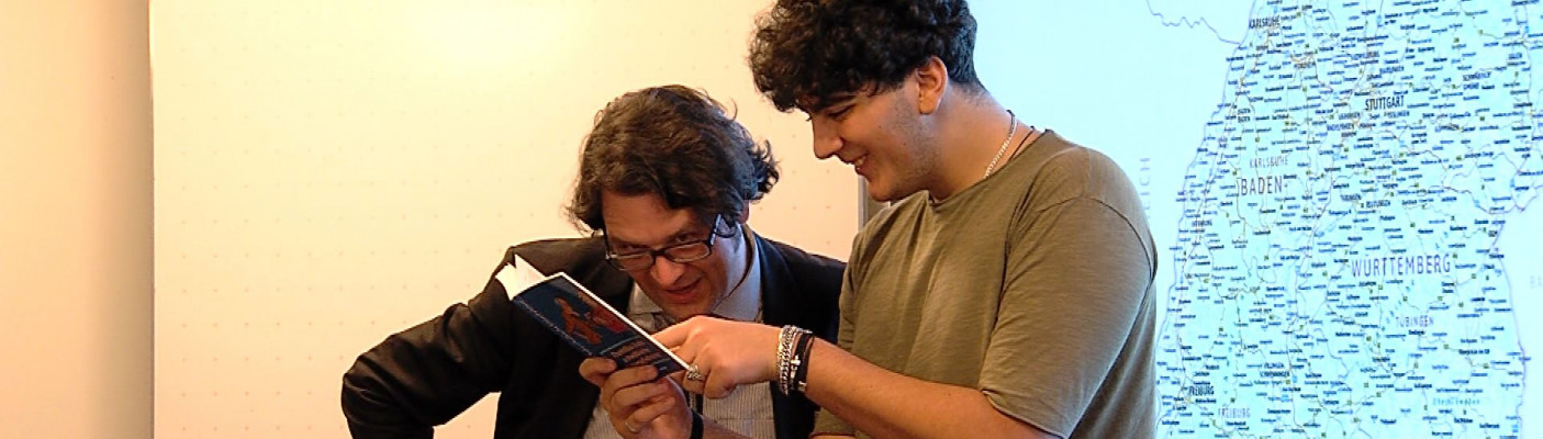 Johannes F. Kretschmann am Friedrich-List-Gymnasium | Bildquelle: RTF.1