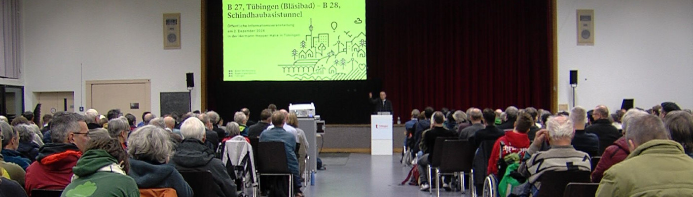 Informationsveranstaltung zum Schindhaubasistunnel | Bildquelle: RTF.1