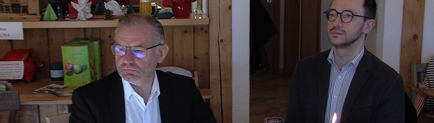 Norbert Lins und Christoph Naser | Bildquelle: RTF.1