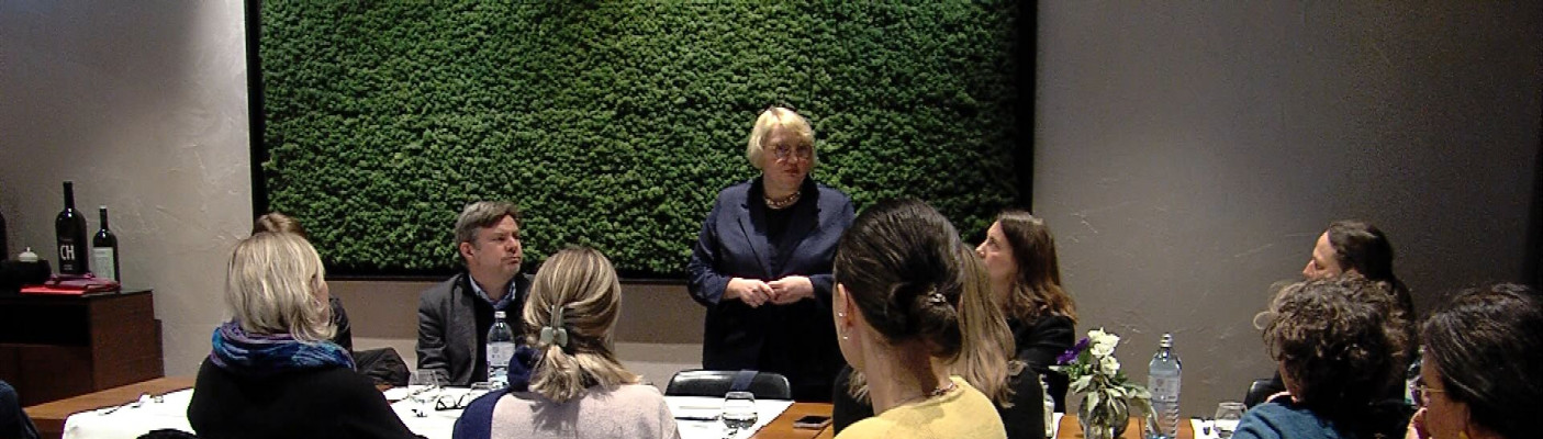 Business-Lunch mit Katja Mast | Bildquelle: RTF.1