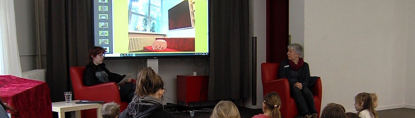 Interaktive Vorlesung in der Kinderbücherei | Bildquelle: RTF.1