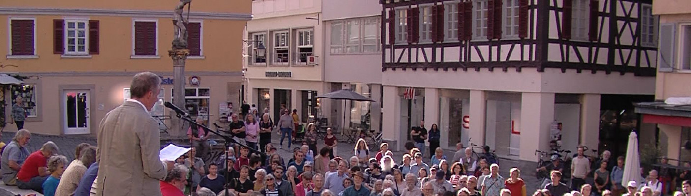 Kundgebung Doppelte Solidarität für Israel und Palästina | Bildquelle: RTF.1