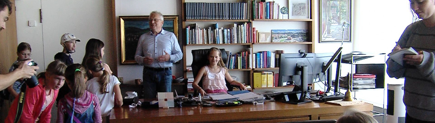 Im Büro des Oberbürgermeisters Thomas Keck | Bildquelle: RTF.1