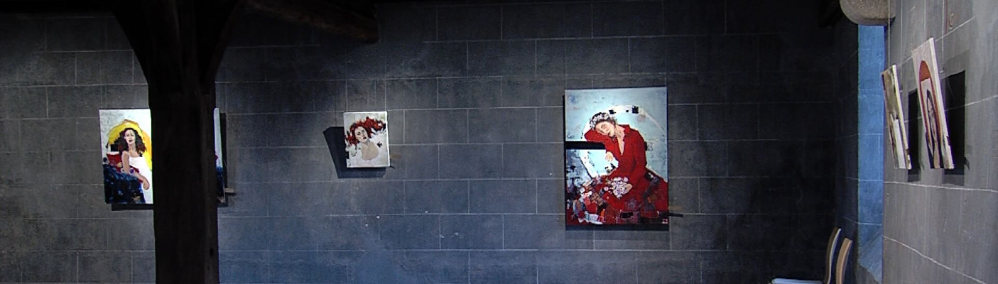 In der Ausstellung "Aus dem Rahmen fallen" | Bildquelle: RTF.1