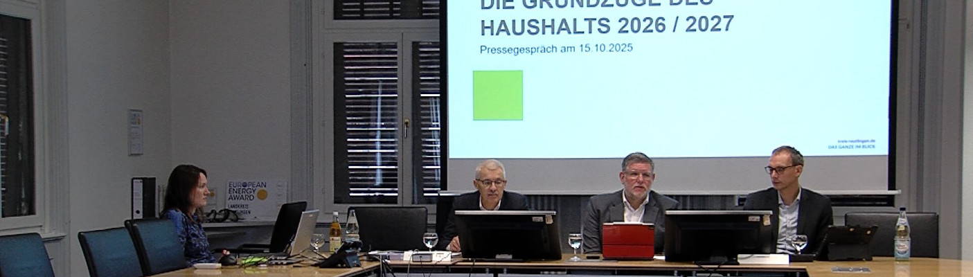 Haushalt-Präsentation Reutlingen | Bildquelle: RTF.1