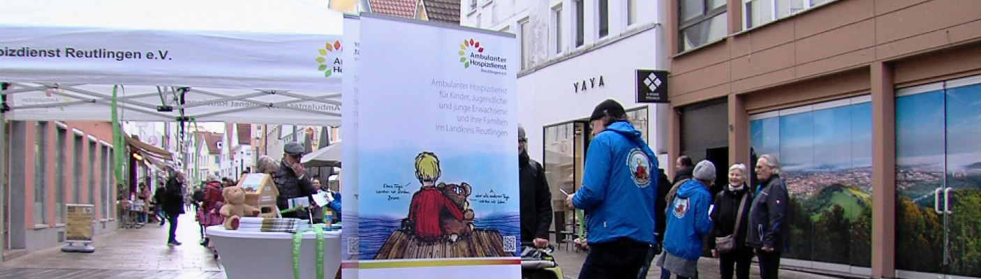 Kinderhospizdienst auf dem Marktplatz | Bildquelle: RTF.1