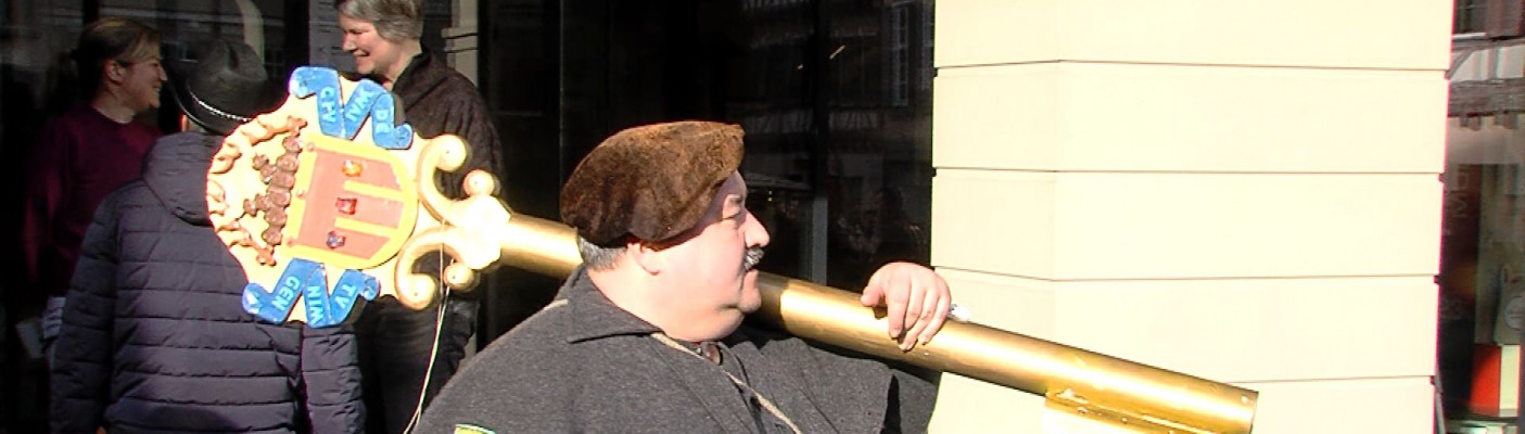 Hat bereits den Narrenschl&uuml;ssel: Zunftmeister G&uuml;nter Buck | Bildquelle: RTF.1