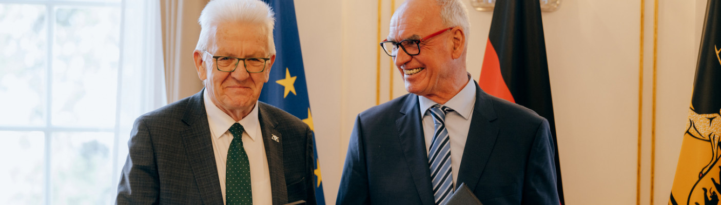 Klausmann erh&auml;lt Staufermedaille | Bildquelle: Ilkay Karakurt