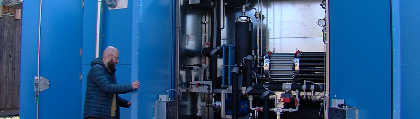 Die Wasserstoffanlage an der Hochschule f&uuml;r Forstwirtschaft | Bildquelle: RTF.1