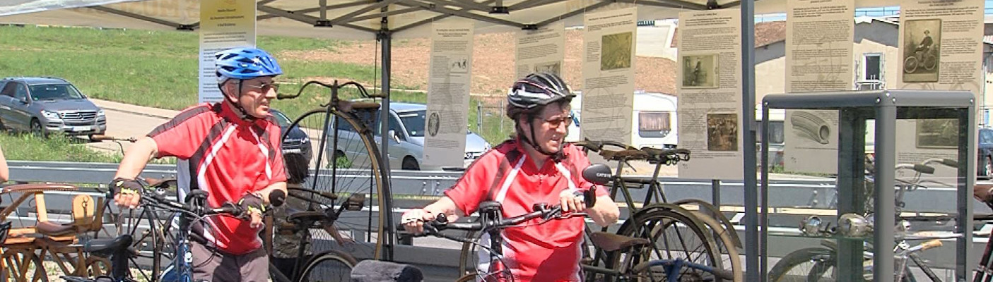 Stadtradler auf der B29 | Bildquelle: RTF.1