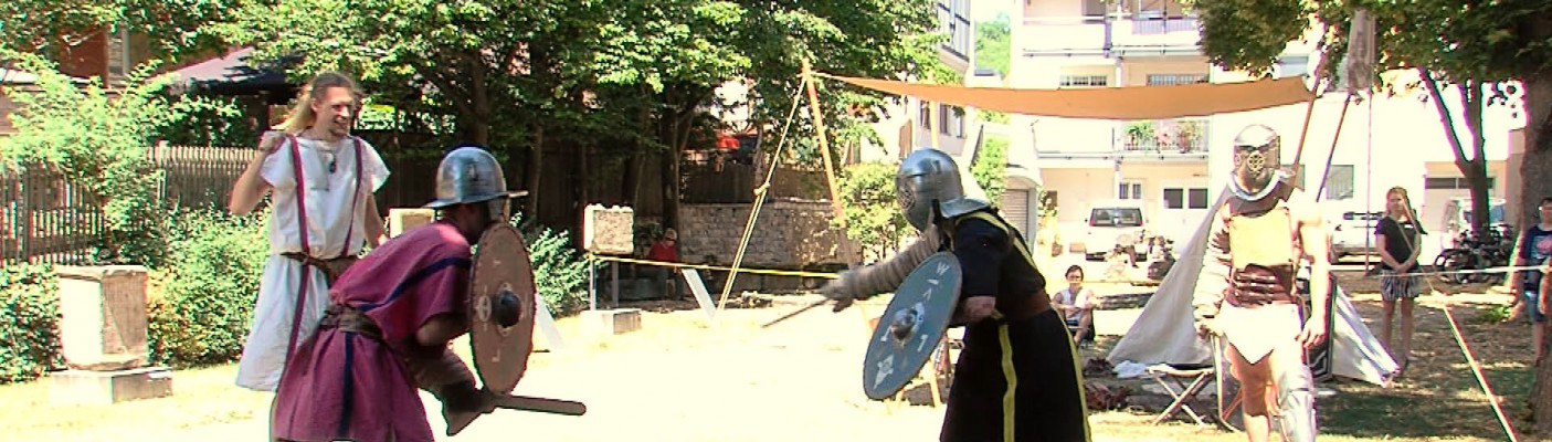 Gladiatorentag des R&ouml;mischen Museums Rottenburg | Bildquelle: RTF.1