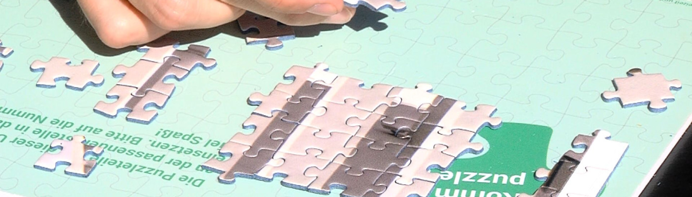 "Public Puzzling" in Metzingen | Bildquelle: RTF.1