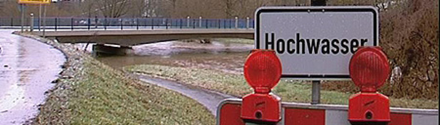 Hochwasser-Schild | Bildquelle: RTF.1