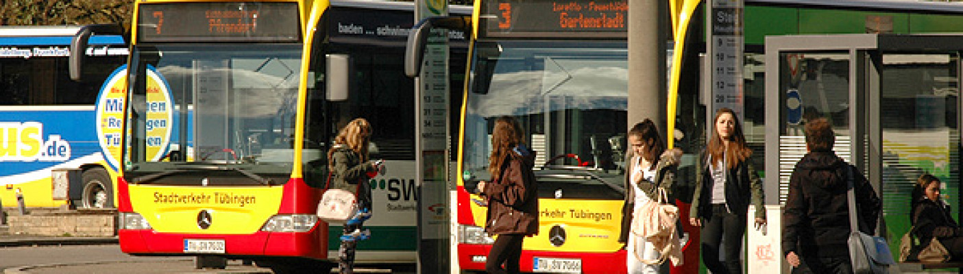 Stadtbusse in Tübingen | Bildquelle: RTF.1