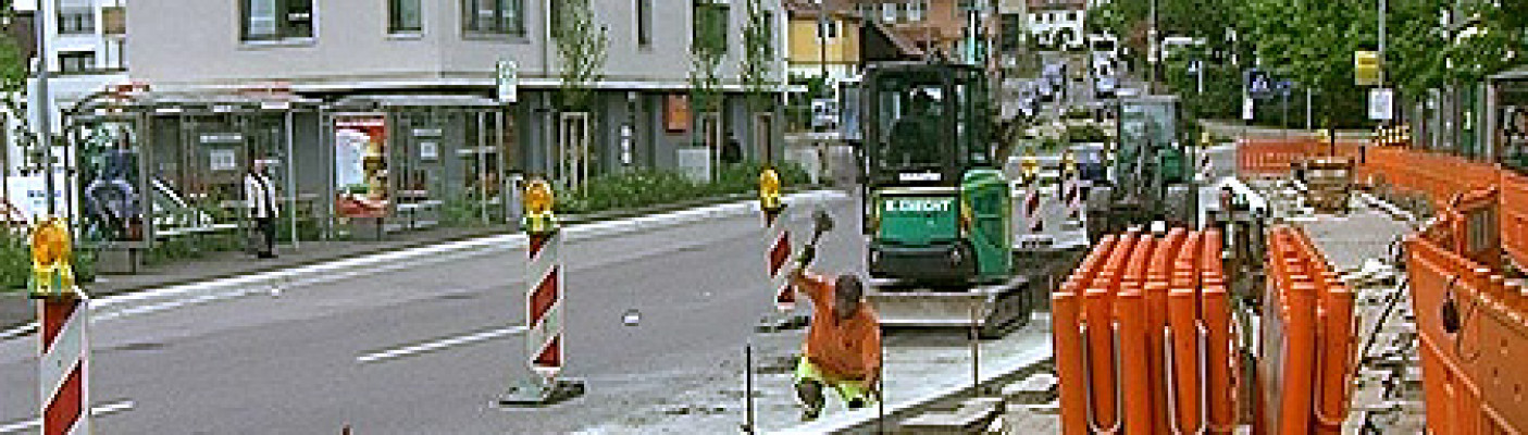 Bauarbeiten in Reutlingen | Bildquelle: RTF.1