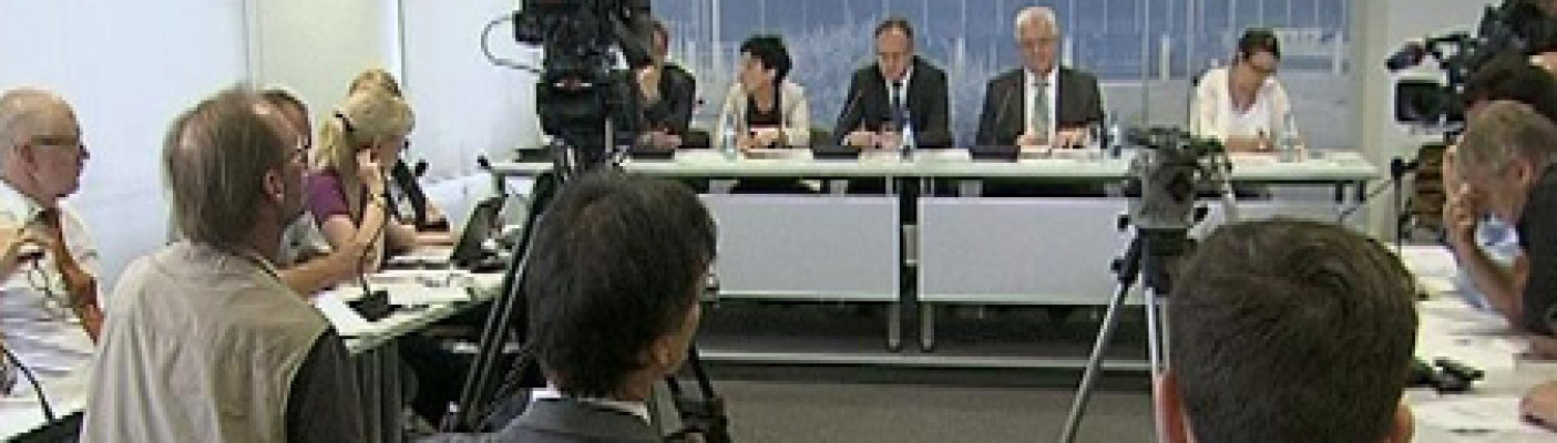 Regierungspressekonferenz in Stuttgart | Bildquelle: RTF.1