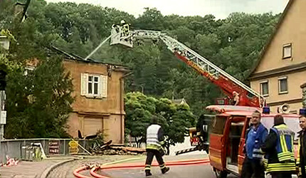 Wohnhausbrand in Haigerloch