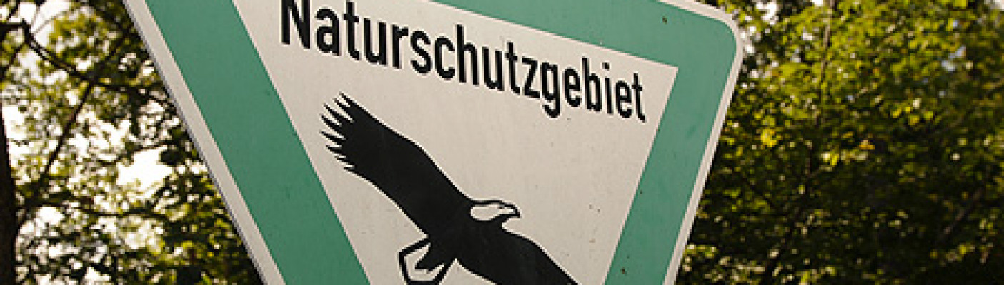 Schild "Naturschutzgebiet" | Bildquelle: RTF.1