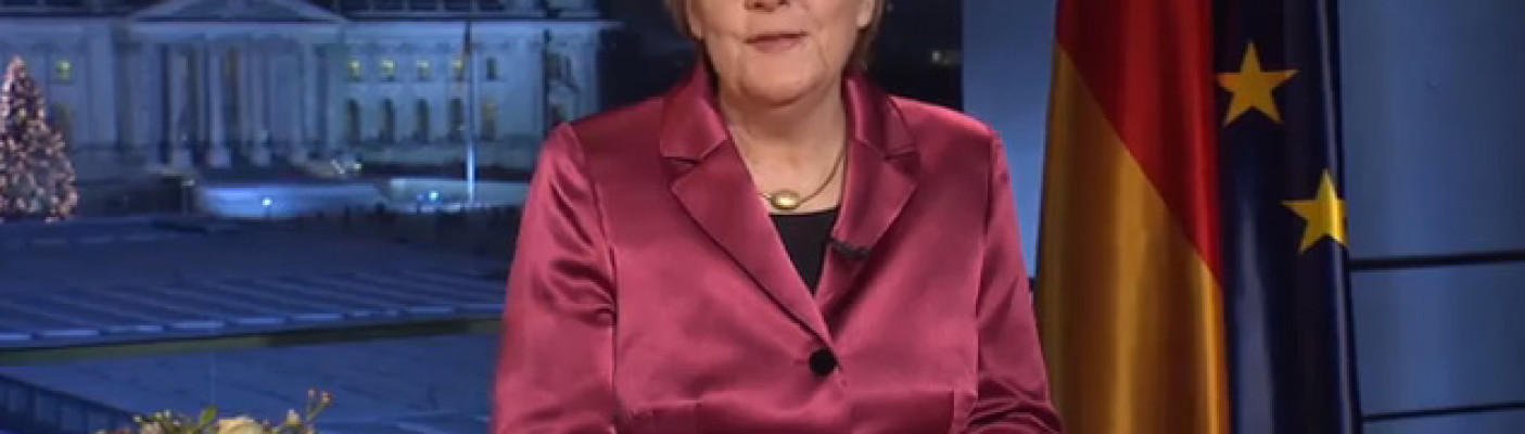 Angela Merkel Weihnachtsansprache | Bildquelle: Screenshot Weihnachtsansprache
