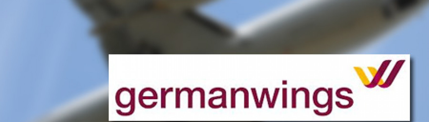 Logo germanwings vor Flugzeug | Bildquelle: RTF.1