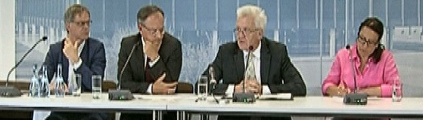 Pressekonferenz mit Winfried Kretschmann | Bildquelle: RTF.1