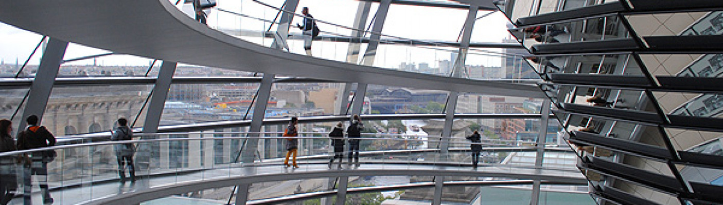 Glaskuppel im Reichstag | Bildquelle: RTF.1