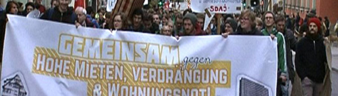 Demo gegen Wohnungsnot | Bildquelle: RTF.1