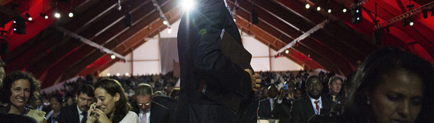 Barack Obama | Bildquelle: COP Paris/Flickr/CC0-Lizenz