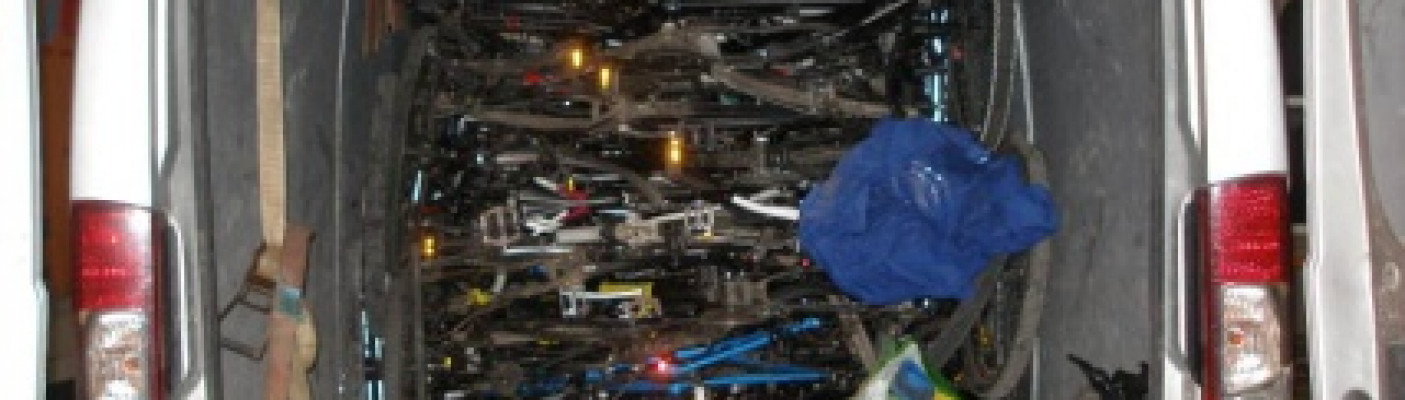 57 gestohlene Tübinger Fahrräder emtdeckt | Bildquelle: Polizeipräsidium Traunstein