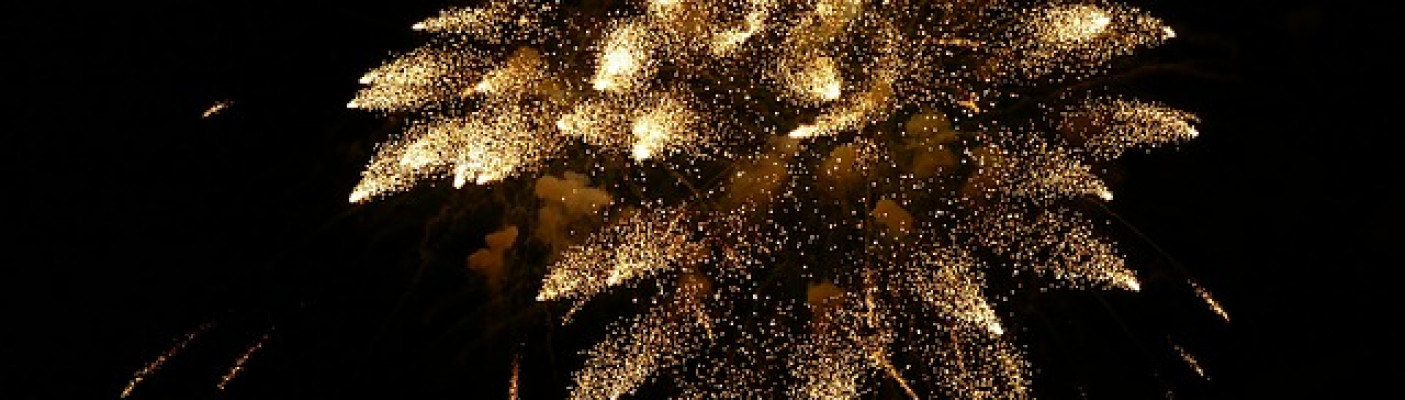 Feuerwerk - Goldene Garben vor schwarzem Himmel | Bildquelle: Pixabay.com