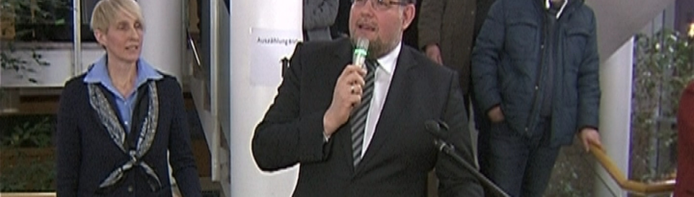 Dr. Ulrich Fiedler nach Wahlsieg | Bildquelle: RTF.1