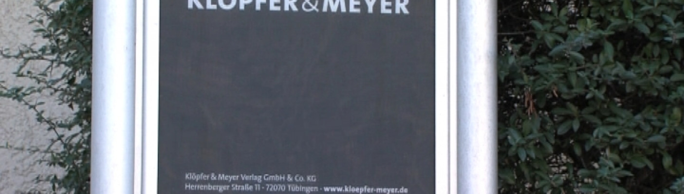 Klöpfer und Meyer Verlag | Bildquelle: RTF.1