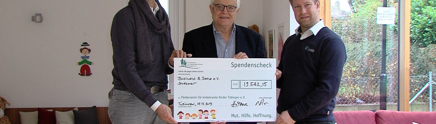 Spendenübergabe Tübingen | Bildquelle: RTF.1