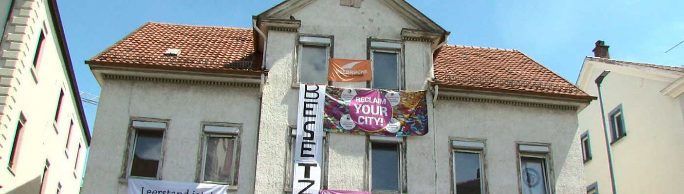 Besetztes Haus in der kaiserstraße39 | Bildquelle: RTF.1