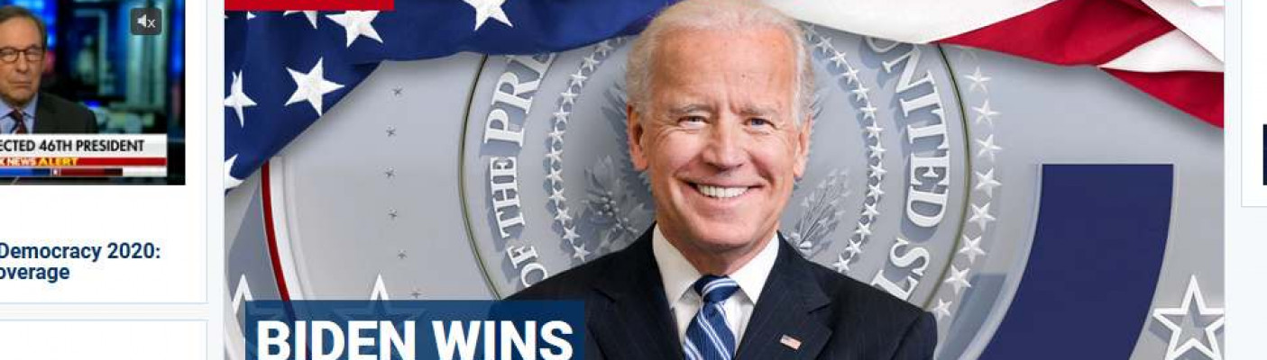US-Medien: Biden wins | Bildquelle: Screenshot