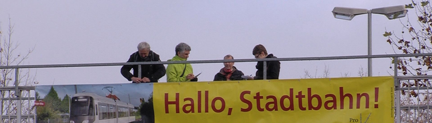 Banner "Hallo Stadtbahn!" | Bildquelle: RTF.1