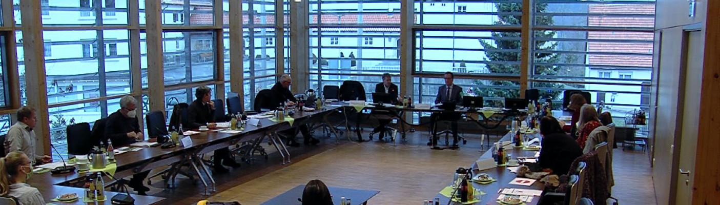 Pressekonferenz im Rathaus Meßstetten | Bildquelle: RTF.1