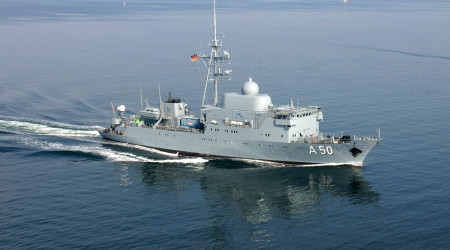 Deutsche Marine: Flottendienstboot Alster | Bildquelle: Deutsche Marine/Björn Wilke