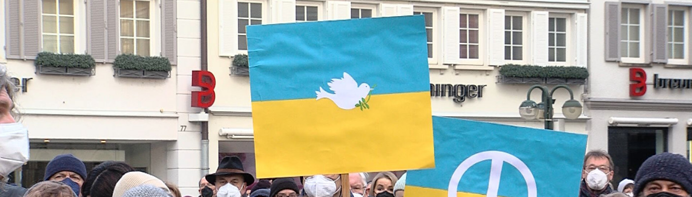 Solidaritätskundgebung Ukraine Reutlingen  | Bildquelle: RTF.1